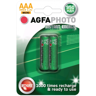 Agfa AGFA PHOTO Ministilo Ricaricabile 2 pz 950 mAh 