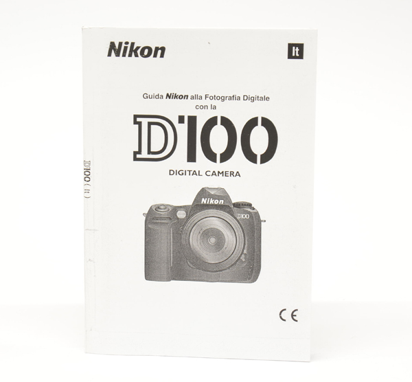 più originali libri e manuali dell'utente elencato Fotocamera Nikon d100 manuale di istruzioni 
