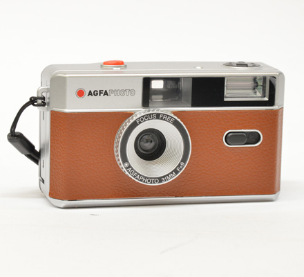 AgfaPhoto AGFA Agfaphoto Fotocamera riutilizzabile analogica a pellicola con Flash colore 