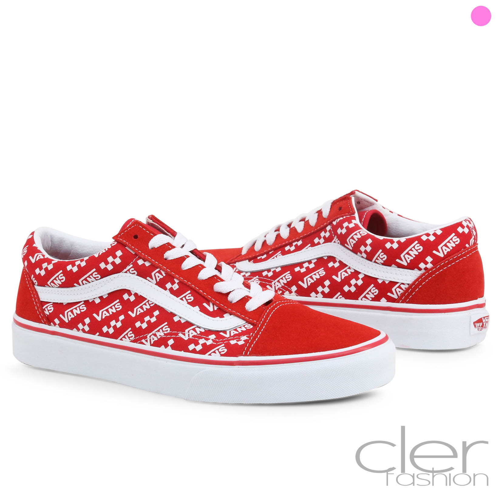 Sneakers Vans OLD-SKOOL_VN0A4U3B Unisex Rojo 109312 Originales | eBay