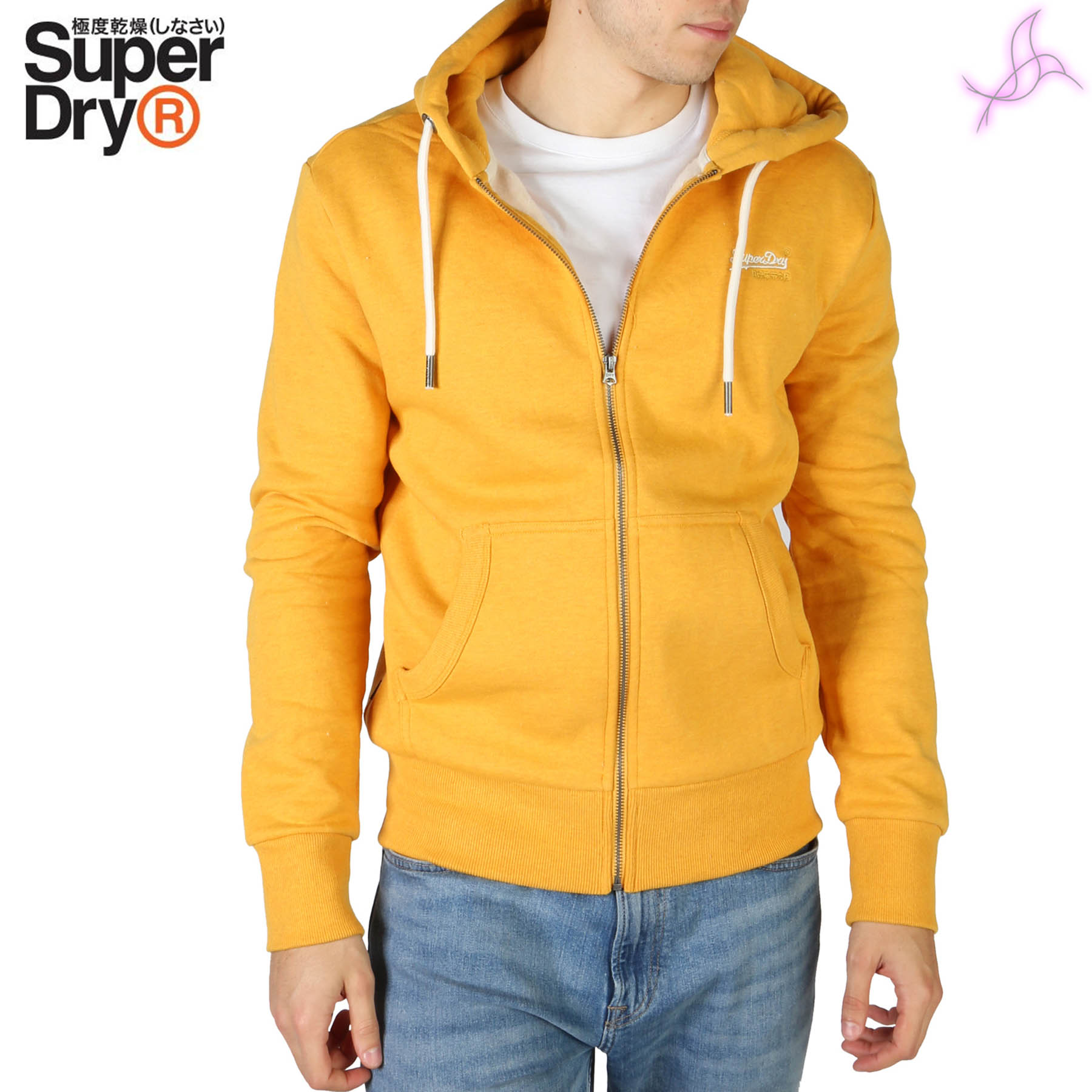 Superdry M2010227a Uomo Giallo 111507
