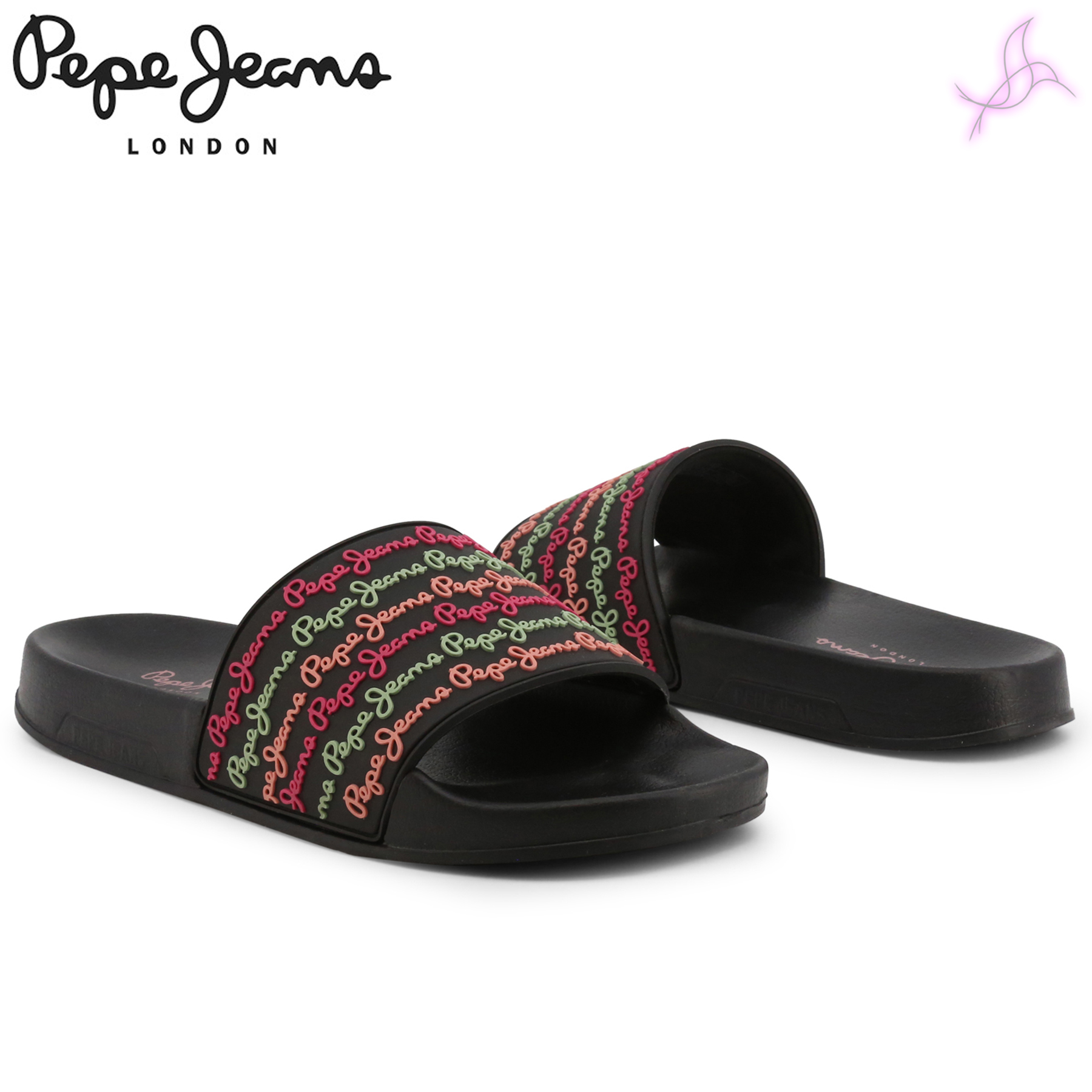 Chanclas Pepe Jeans México - Bay Beach Woman Eco-friendly Mujer Rosas