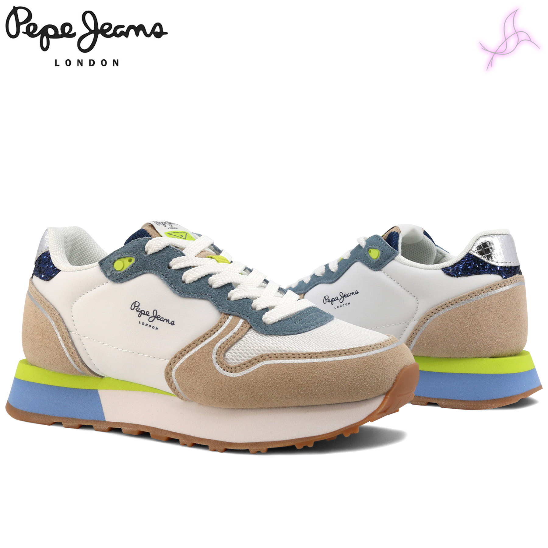 Sneakers Pepe Jeans DOVER_PLS31328 Mujer Blanco 124576 Originales | eBay