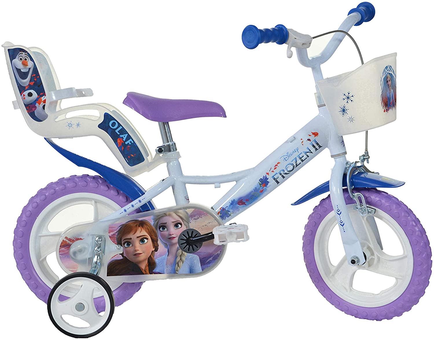BICI BAMBINA FROZEN 3 12 BICICLETTA DINO BIKES NEW