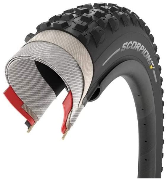 GOMMA COPERTONE E BIKE MTB PIRELLI SCORPION E-MTB M 29 X 2.60 TUBELESS READY