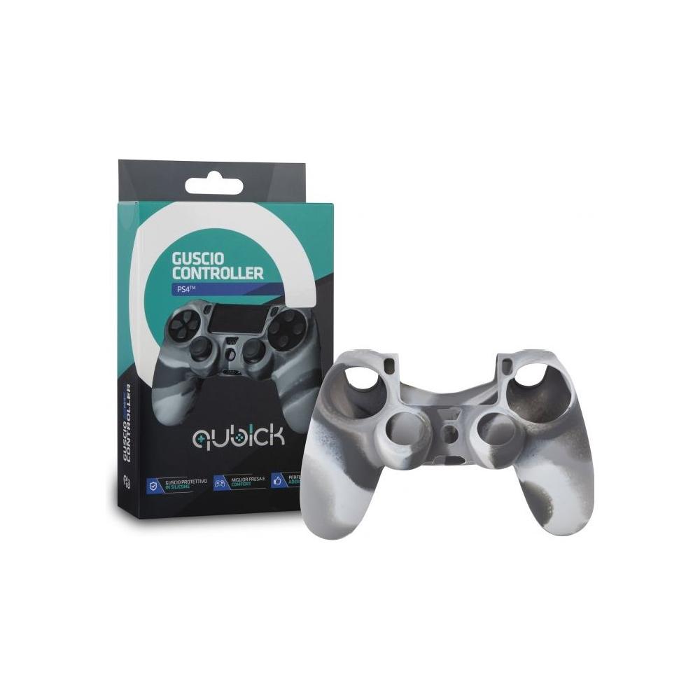 Cover gamepad Qubick Playstation 4 Guscio Silicone Camo ACP40102