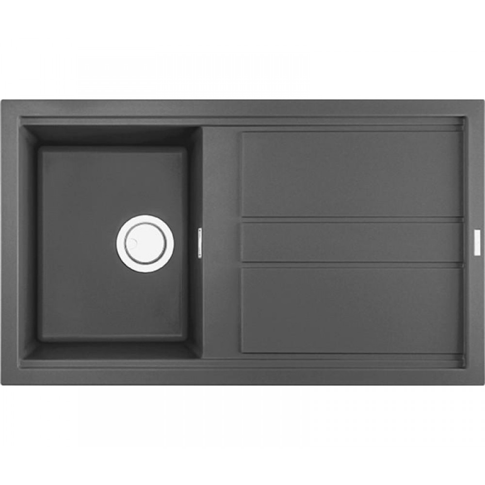 LAVELLO FRAGRANITE ELLECI LKB40099 DARK GREY#CONSEGNA IN 3 SETTIMANE#