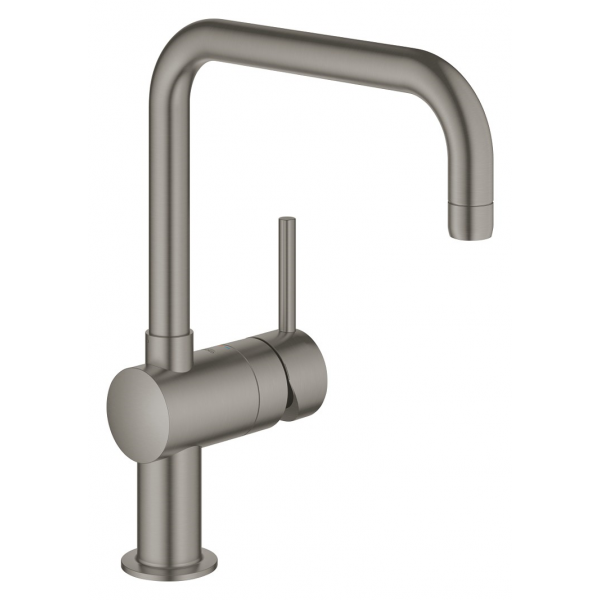 MIX GROHE 32 488 AL0 BRUSHED HARD GRAPH.#CONSEGNA IN 3 SETTIMANE#