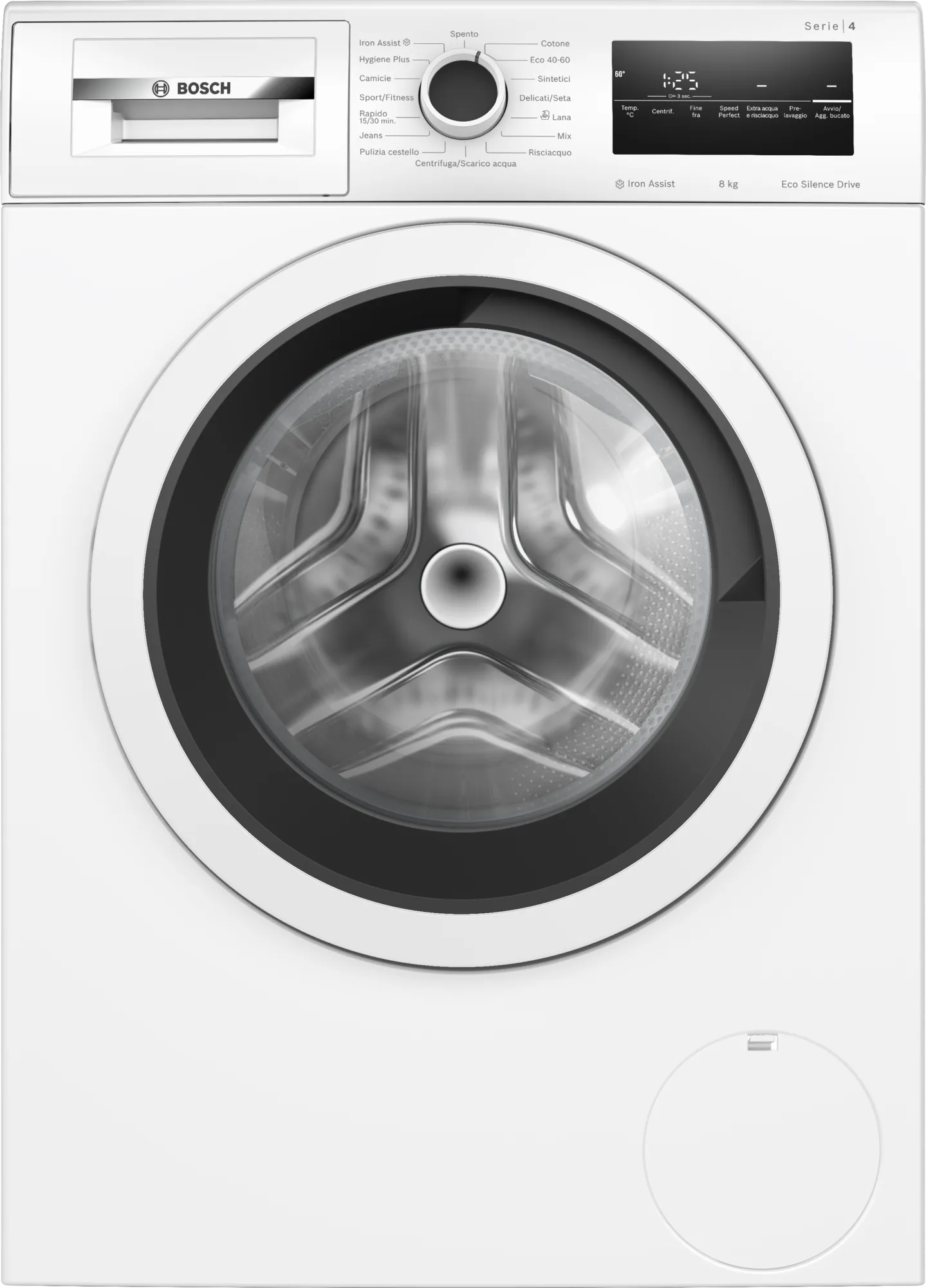 BoschBosch Serie 4 WAN24208II lavatrice Caricamento frontale 8 kg 1200 Giri/min Bianco4242...