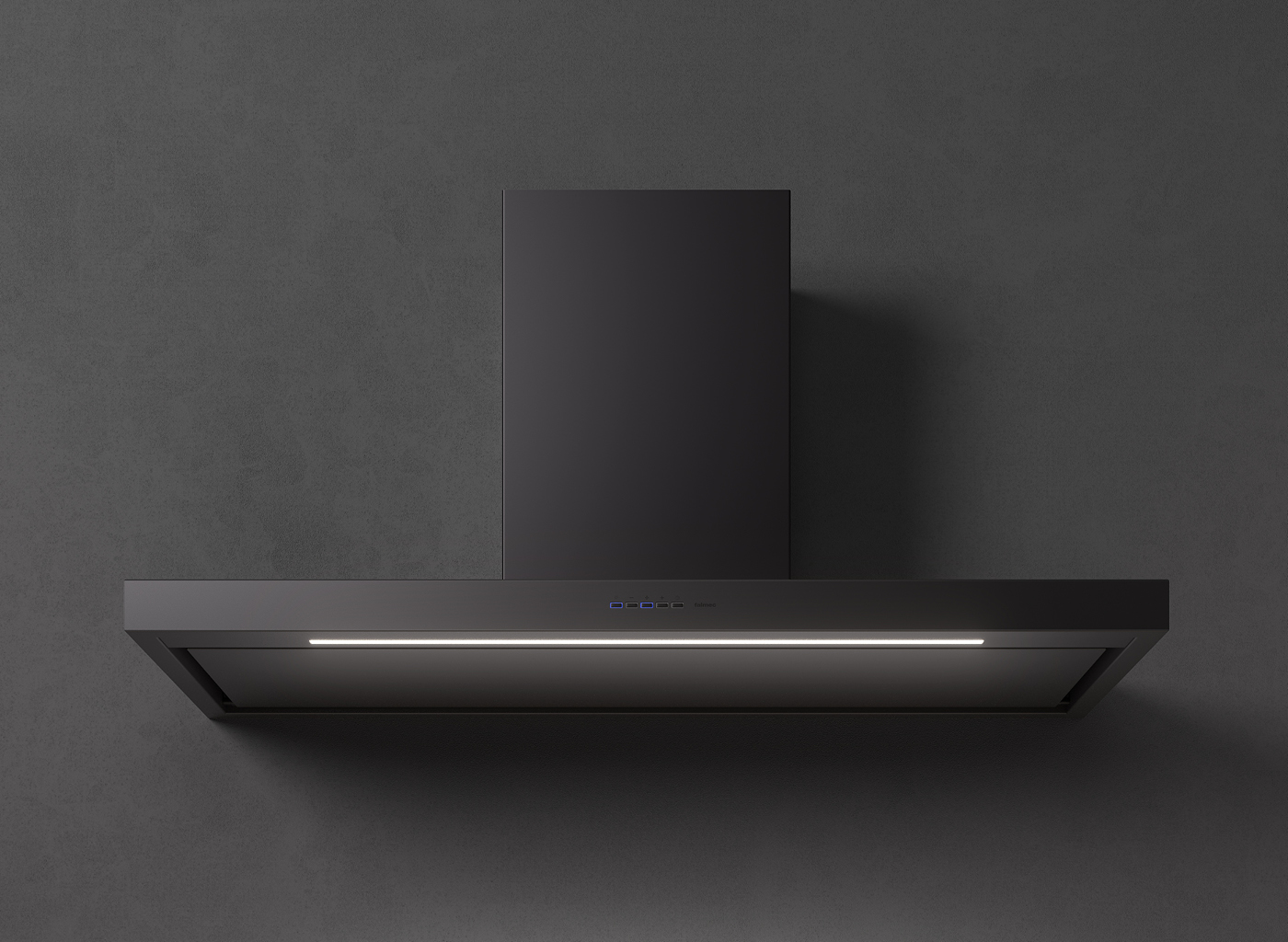 Cappa Falmec Plane (Plus) NRS a Parete – 120 cm – Nero – 800 m3/h - CP