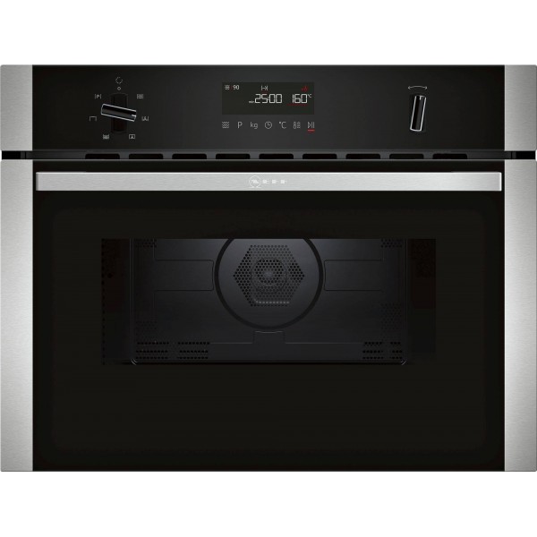 NEFF C1AMG84N0 Forno Combinato Microonde Cm60 Inox Nero#CONSEGNA IN 3 SETTIMANE#