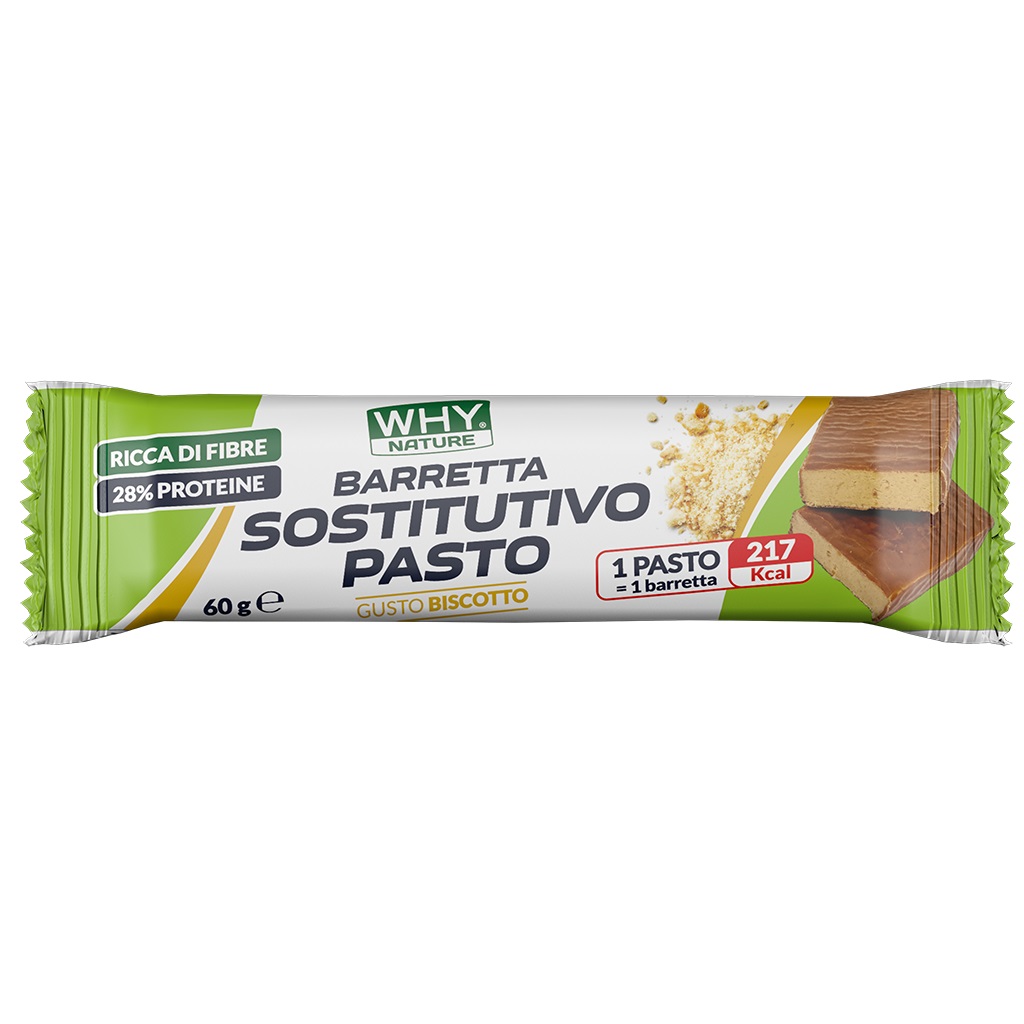 Why Nature Barretta Sostitutivo Pasto Biscotto 1x60g