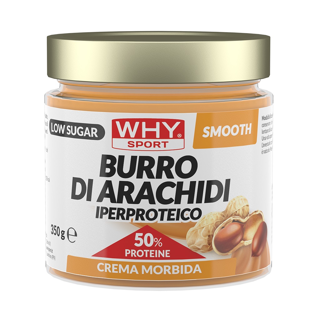 Why Sport Burro Di Arachidi Iperproteico Smooth 350g