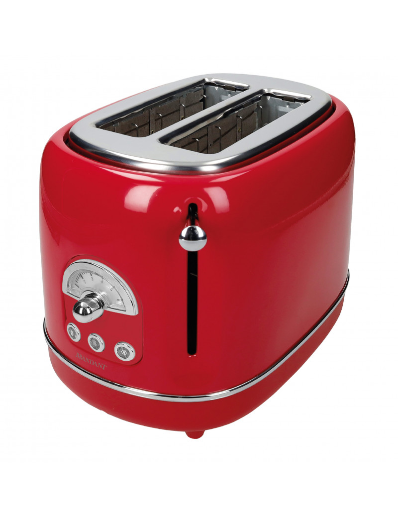 Image of Tostapane 1950 rosso abs/inox