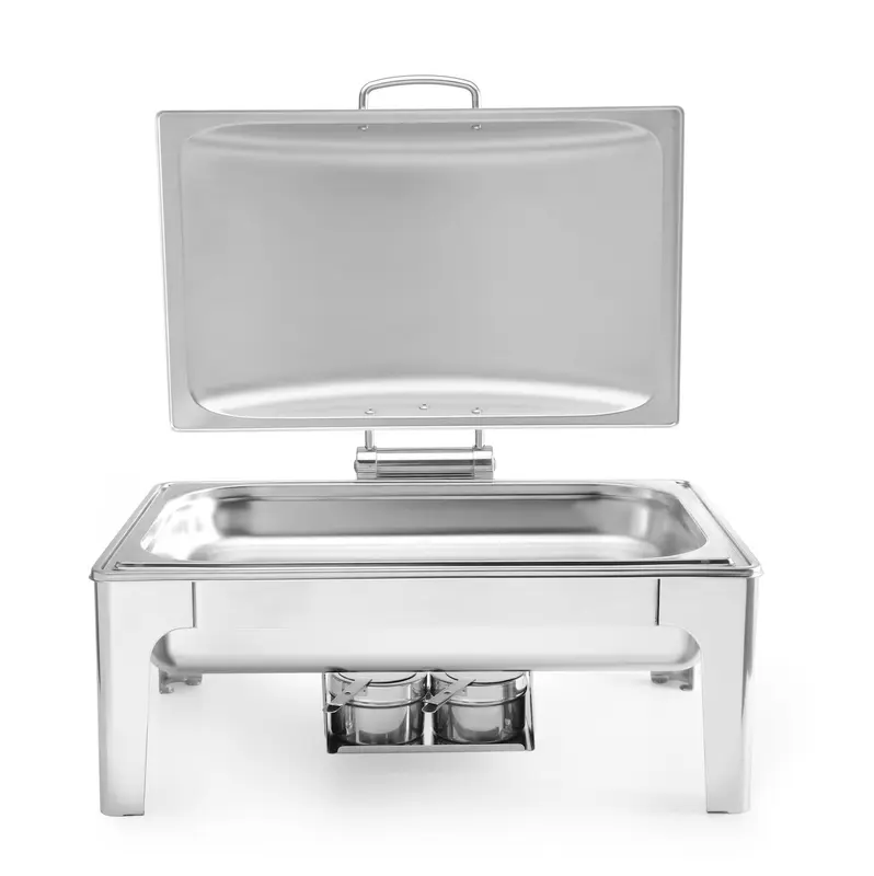 Chafing dish GN 1/1 finitura satinata, HENDI, Profi Line, 9L
