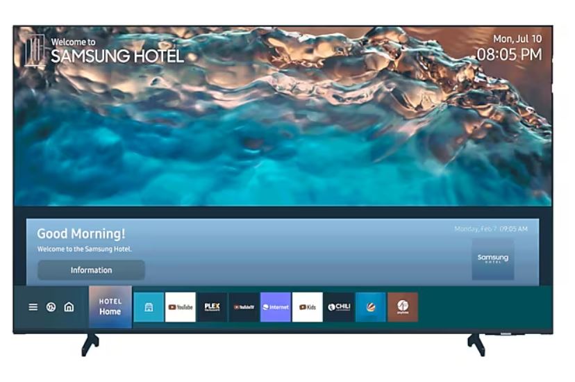 Samsung HG43BU800EEXEN - Smart TV 43" 4K UHD con Funzionalità Avanzate e Design
