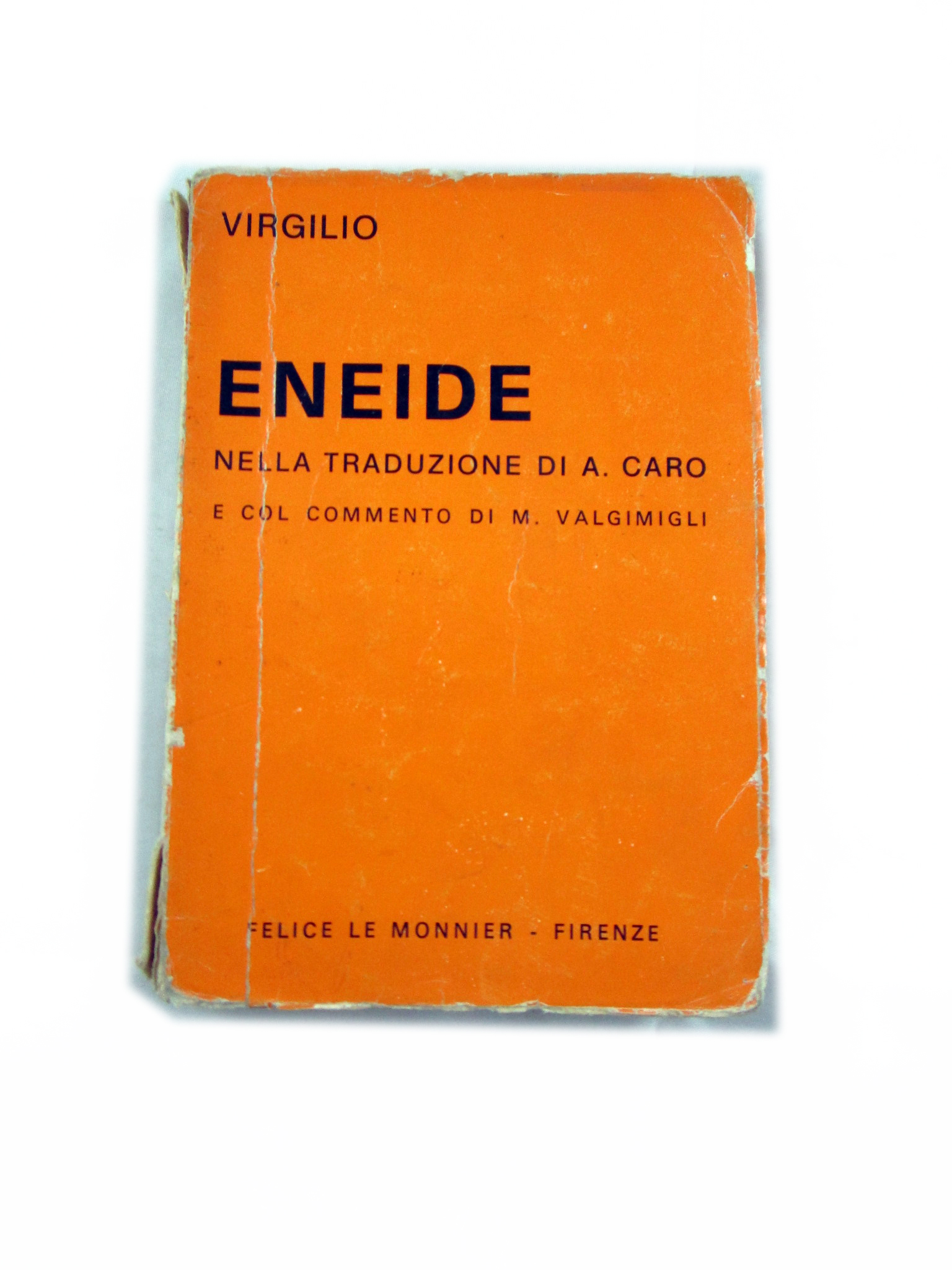 V46 Eneide Nella Traduzione Di A Caro E Col Commento Di M Valgimigli Virgi Ebay